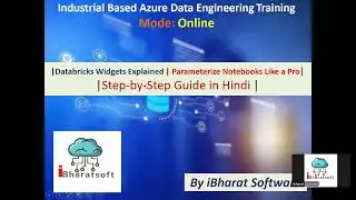 Databricks Widgets Explained | Parameterize Notebooks Like a Pro in Hindi #pyspark #databricks