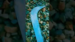 Indian sword factory - making Indian sword talwarMetalIndia cheapest #samuraisword #art