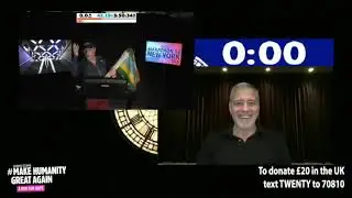 Eddie Izzard - George Clooney - A Run For Hope Finale
