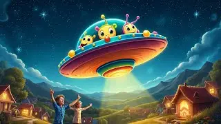 The UFO from Mars 🚀  Fun Kids Song About Aliens & Space  Sing Along & Dance
