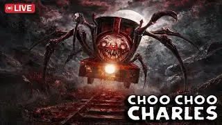 THE SCARIEST TRAIN RIDE ! Choo Choo Charles Monster Train #shortslive #horrorgaming