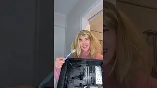POV: Deep Cleaning My Boyfriend&rsquo;s Gaming PC🫶🥰 #funny #shorts