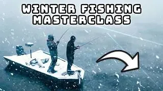 A Winter Bass Fishing MASTERCLASS! (Bass Behavior Ep. 4)