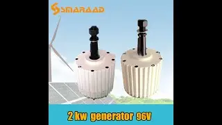 Top Magnetic Generator: Start Torque AC Low Rpm Permanent Magnet Generator