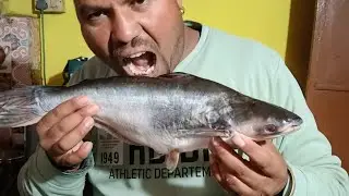 MUKBANG 😛 : FISH 🐠🐟 CURRY SALAD 🥗 3 KG FINISH MOUNTAINOUS HUNGRY YOUTUBE 😛😛