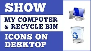 Show My Computer & Recycle Bin Icons On Desktop In Windows 8, 8.1