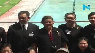 Princess Maha Chakri Sirindhorn of Thailand visits Taj Mahal