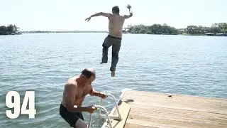 Jump in water to prevent concrete burn-Episode 94