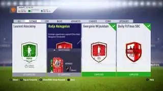 FIFA 18 : 24/12/17 SBC FUTMAS 