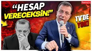 Ekrem İmamoğlu'ndan Erdoğan'a 'Kötülük' Yanıtı! 