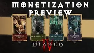 Monetization and Cosmetics Preview - Diablo 4