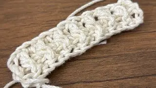PUNTOS EN RELIEVE POR DELANTE Y POR DETR&Aacute;S - Crochet