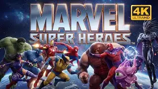 [4K] Marvel Super Heroes - All Characters and Stages AI Reimagined.