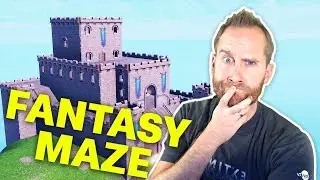 Making a Giant Fantasy Escape Maze in Fortnite Creative Mode!