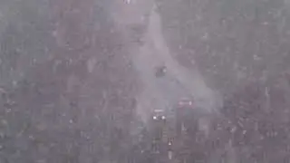 Starker Schneefall in Reutlingen - 26.01.2015