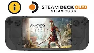Assassin's Creed Odyssey on Steam Deck OLED with Steam OS 3.6