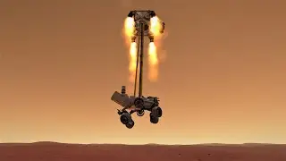 NASA's Perseverance Rover Mission Staging in Kerbal Space Program YouTube #Shorts