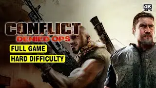 CONFLICT DENIED OPS &bull; FULL GAME &bull; HARD DIFFICULTY &bull; 4K