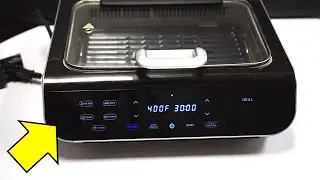 Gourmia Smokeless Indoor Grill & Air Fryer Review (Link Below 👇)