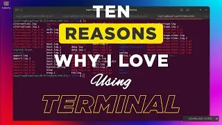 10 REASONS WHY I LOVE LINUX TERMINAL  PART 1 | GNU/Linux Terminal tricks