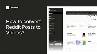 How to convert Reddit Posts to Videos?