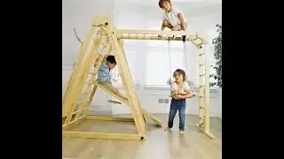 Big Play, Small Space, Wooden Fun Kids Love #ecofriendly #playmatters #kidsindoorplay