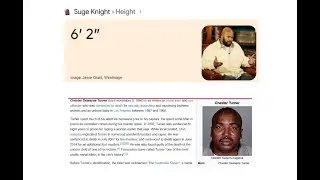 Suge Knight &  Chester Turner serial killer have the same stats Bushwick Bill Gun #mrholiday