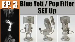 Blue Yeti с поп-фильтром не требует установки сверла