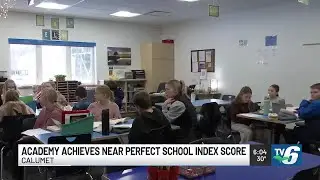 Copper Island Academy achieves near-perfect school index score