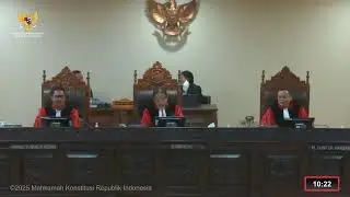 (Panel I) Sidang Perkara PHPU Gubernur, Bupati dan Walikota, Rabu, 12 Februari 2025.