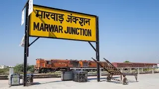 Marwar junction Railway Station in Rajasthan