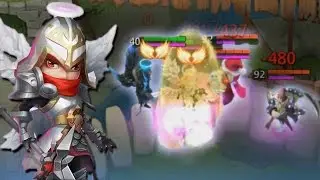 Castle Clash Michael Gameplay (OP HERO!)