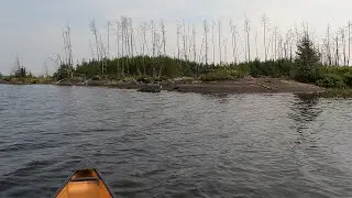 Paddling - Lake Three from Campsite 1510 to Campsite 1508 in the BWCA