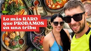 Lo más RARO, lo más Apestoso y lo más Rico que comimos en una tribu de Tailandia 🌮🪳🐍🐸🐀🥵