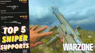 TOP 5 Sniper Supports in Warzone