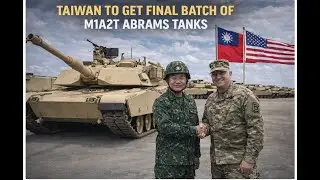 Taiwan to get final batch of M1A2T Abrams tanks