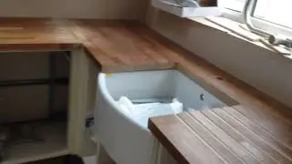 Solid oak worktops