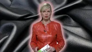 Claudia Reiterer in Red Leather Jacket