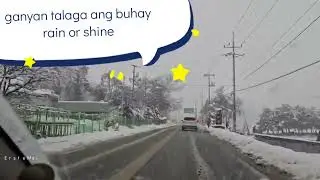 Rain may fall, the Sun may burn, Snow may blanket the road the call of Work remains  🌧️❄️✨  #work