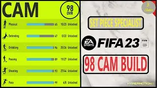 Best 98 Overall Center Attacking Midfielder (CAM) Free Kick Specialist for FIFA 23 Career Mode