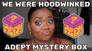 ADEPT COSMETICS MYSTERY BOX CHATTY GRWM | LA CIENAGA FIRST IMPRESSIONS