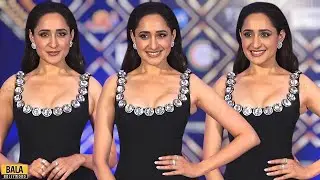 Pragya Jaiswal STUNS In Black Deep Neck Outfit at Iconic Gold Awards 2025