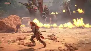 Horizon Forbidden West - First Big Snake Machine fight