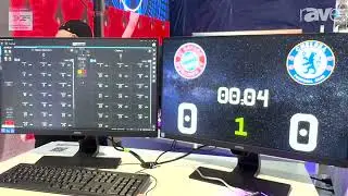ISE 2024: HDT Demonstrates Scoreboard System for Stadiums and Sporting Venues