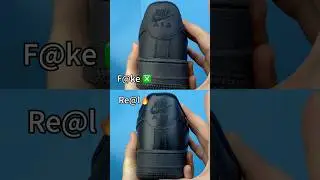Real Vs Fake Black Nike AF1 #shorts #sneakerhead #viral