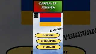 Guess The Capital Of Armenia #history #education #armenia #riddles #trending