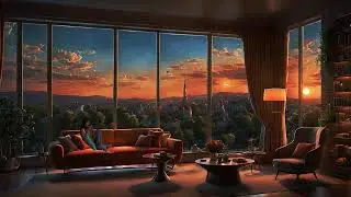 Gentle Rain & Soft Jazz on Cabin Balcony &ndash; Calm Music for Sleep, Study, and Serenity