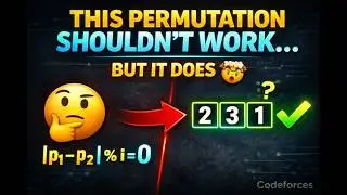 Codeforces A &ndash; Divisible Permutation | EASY Math Trick Explained | C++ Solution