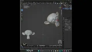 How to Reset Location, Rotation and Scale of Objects in Blender 3.5 #shorts #blender