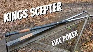 Kings Fire Scepter || Fire Poker/Tongs